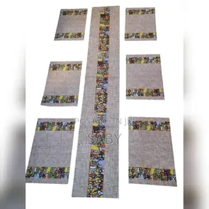 Photo - 7pieces Tablemats With Table Runner