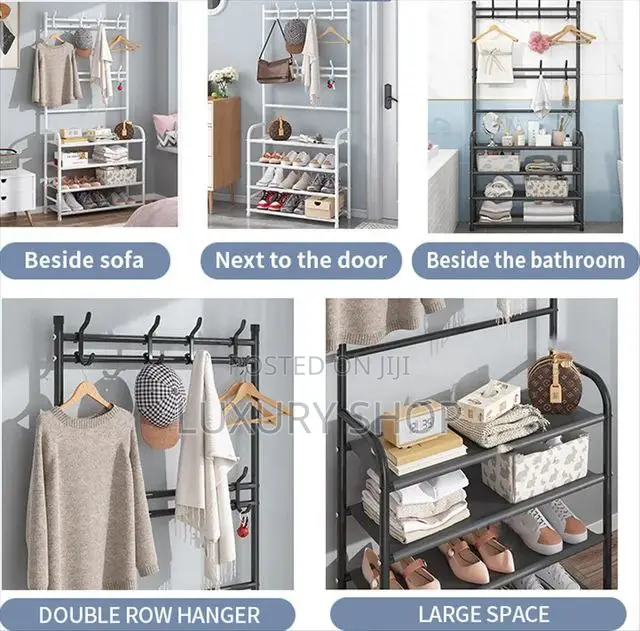 Multi Functional Shoe and Hat Rack