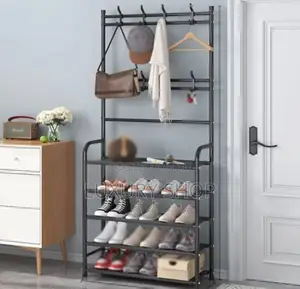 Multi Functional Shoe and Hat Rack