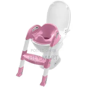 ባለ መን ሰላል የልጆች ሲንክ ቶይሌት መለማመጃ Toilet Seat With Step Ladder