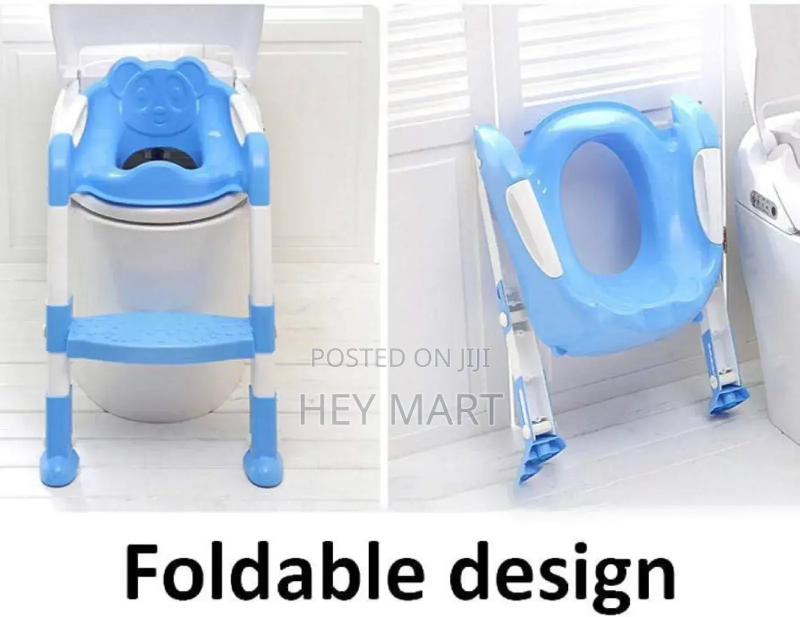 ባለ መን ሰላል የልጆች ሲንክ ቶይሌት መለማመጃ Toilet Seat With Step Ladder