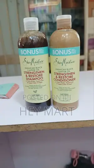 Photo - Shea Moisture 
Shampoo Conditioner