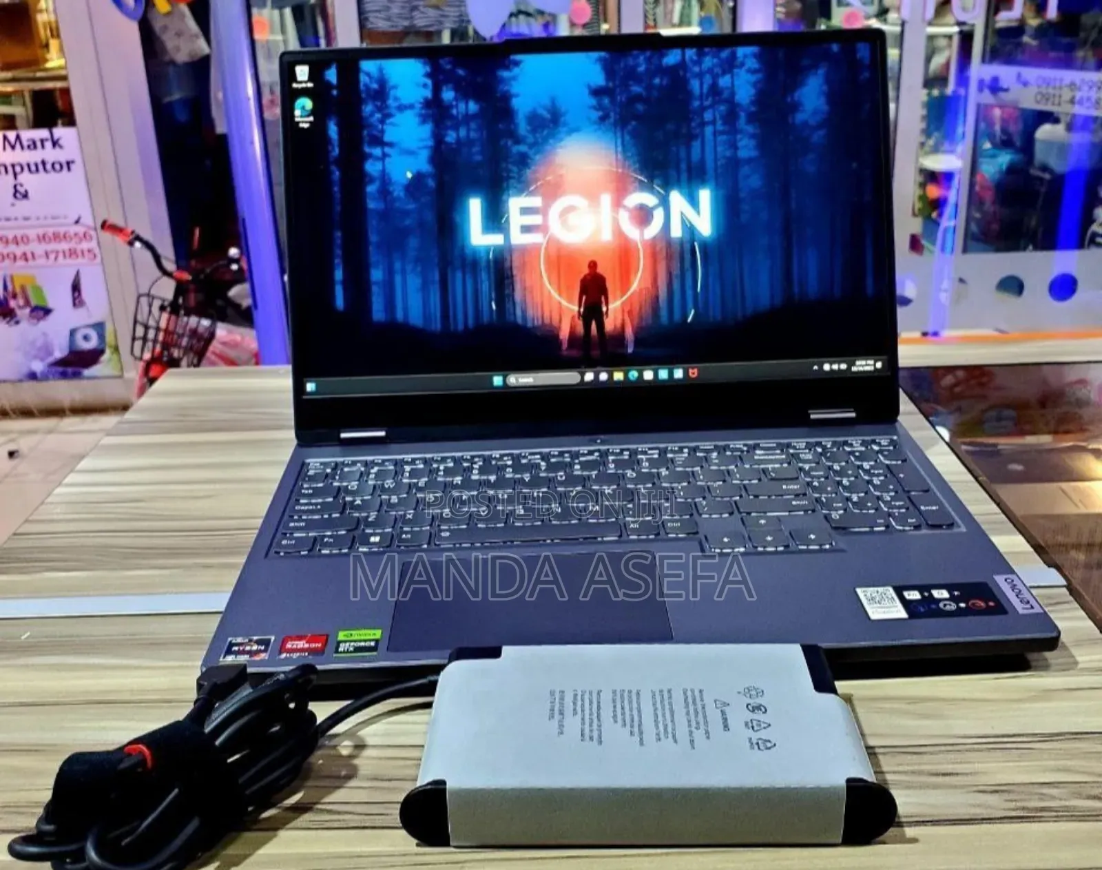 New Laptop Lenovo Legion 5 16GB AMD Ryzen 7 SSD 1T