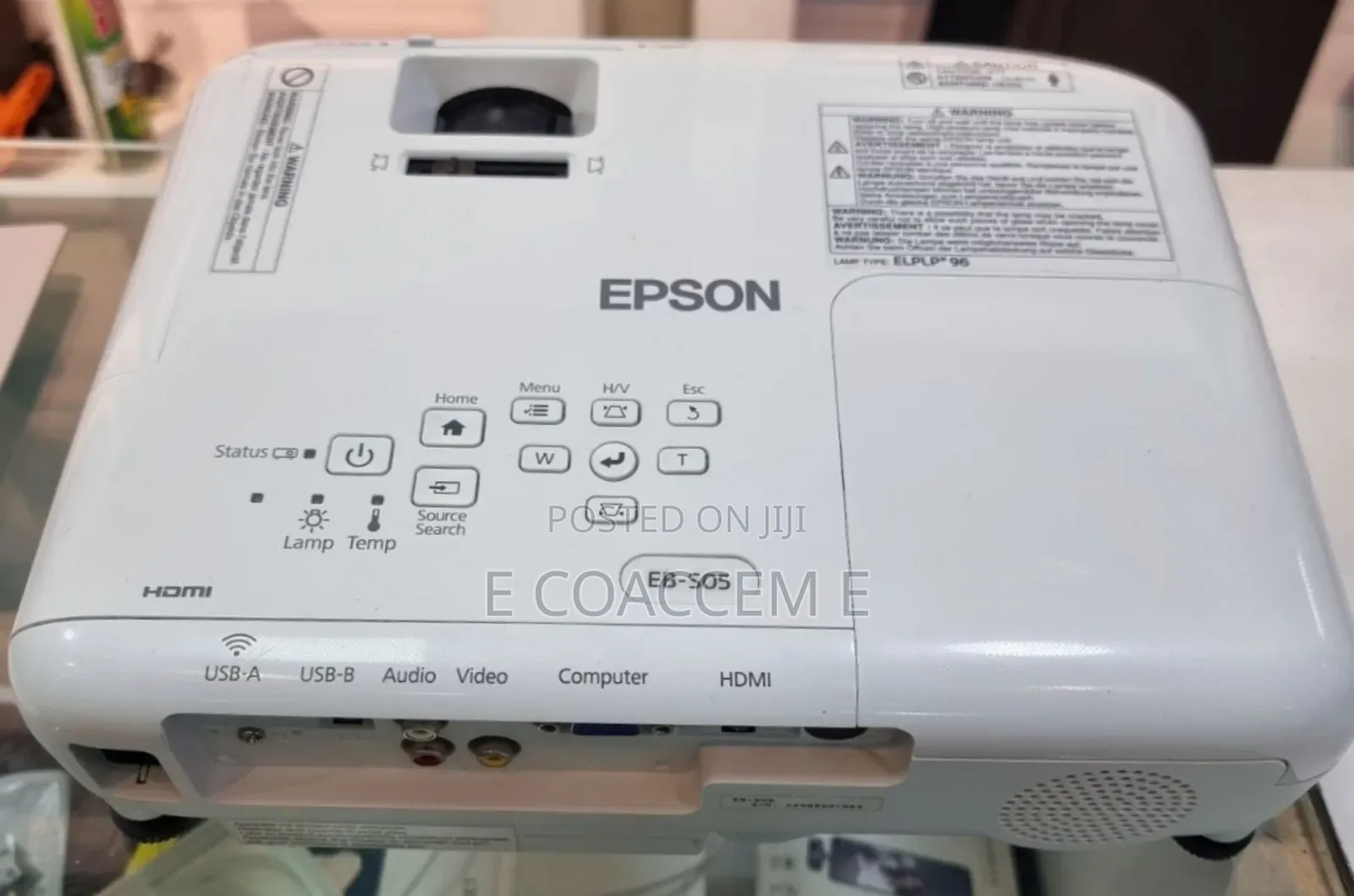 EPSON Projector Model Name: EB-S05
