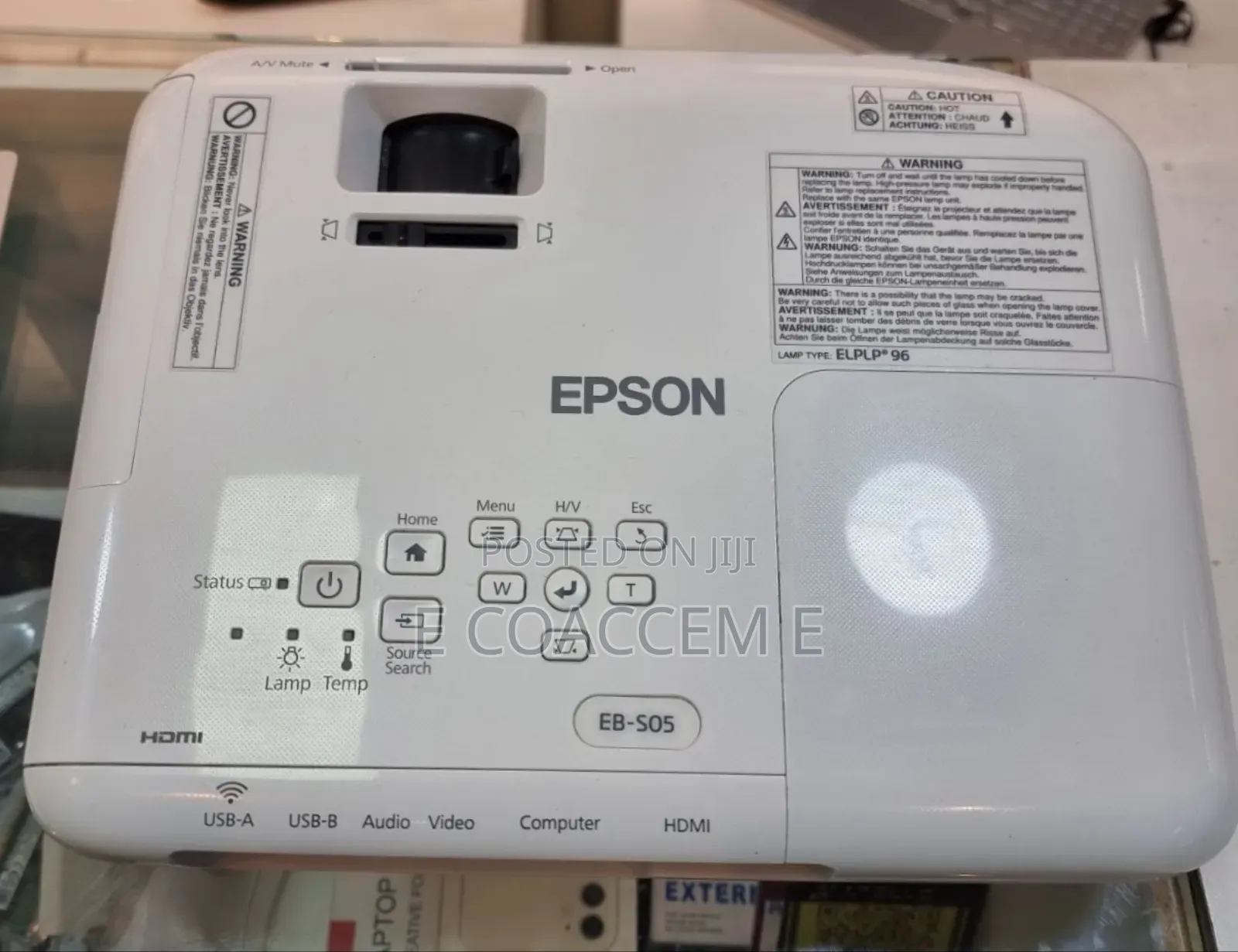 EPSON Projector Model Name: EB-S05
