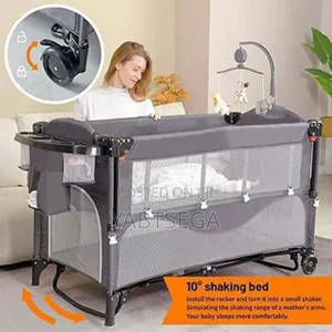 Photo - Deluxe Baby Bedside Crib