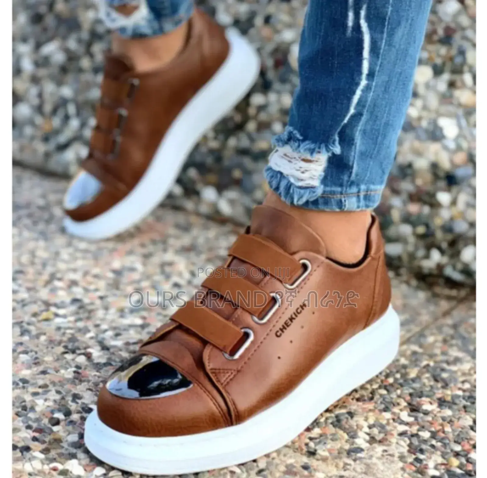 Checkich Sneakers High Master Quality Luxury Shoes