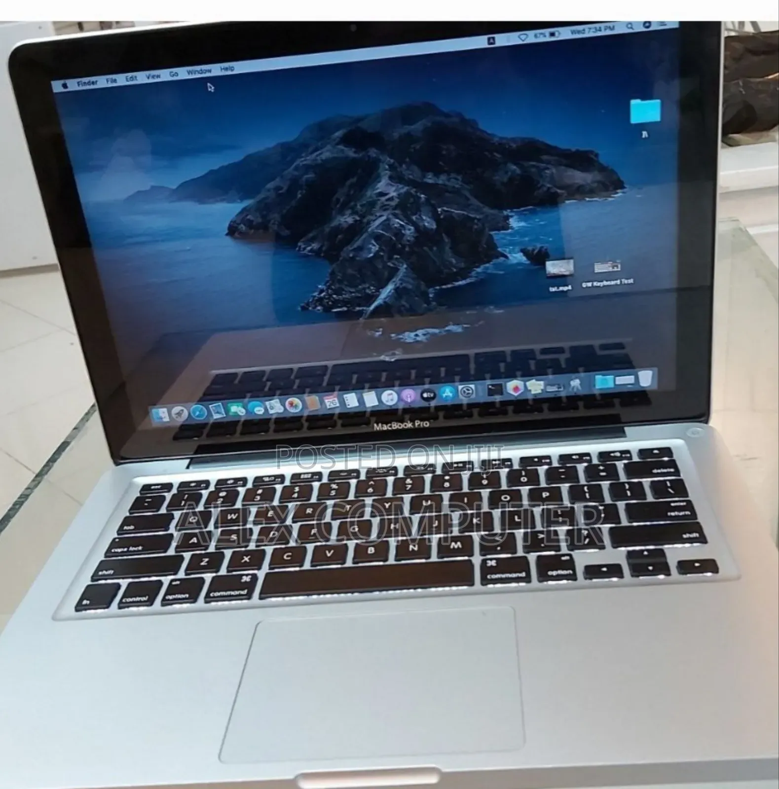 New Laptop Apple MacBook Pro 2012 4GB Intel Core I5 SSD 128GB