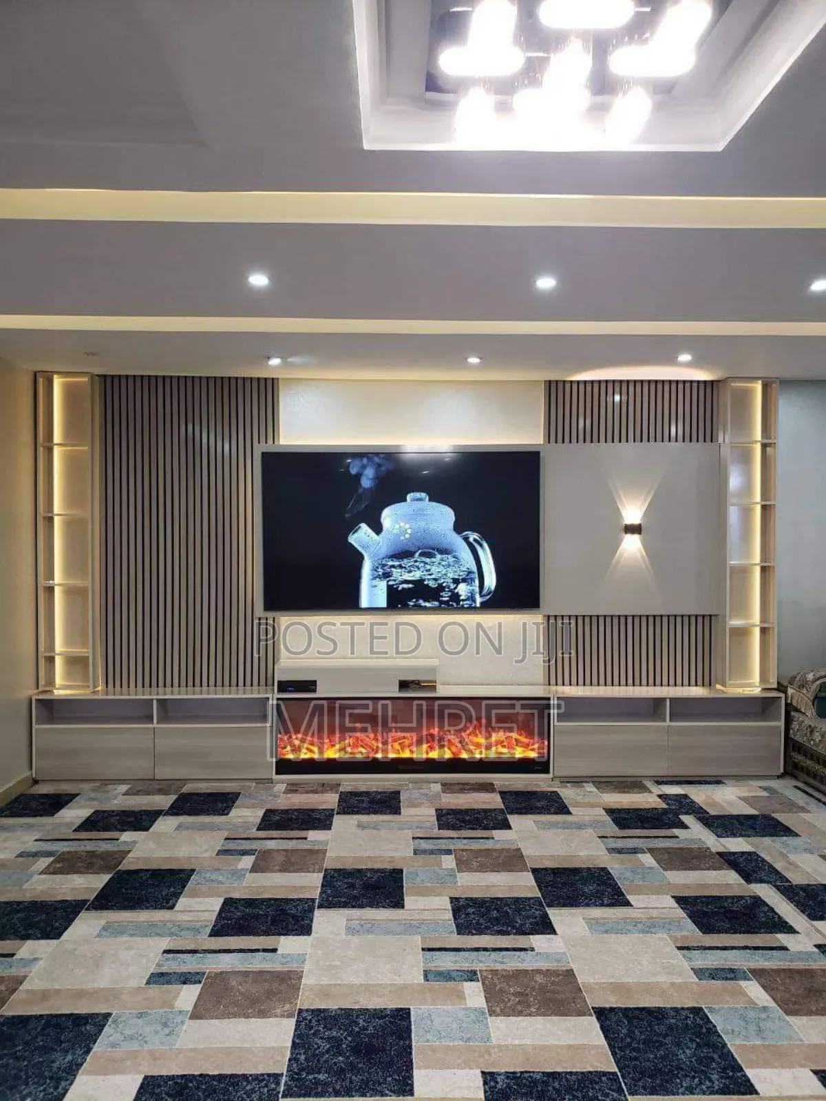 ዘመናዊ Tv Stand