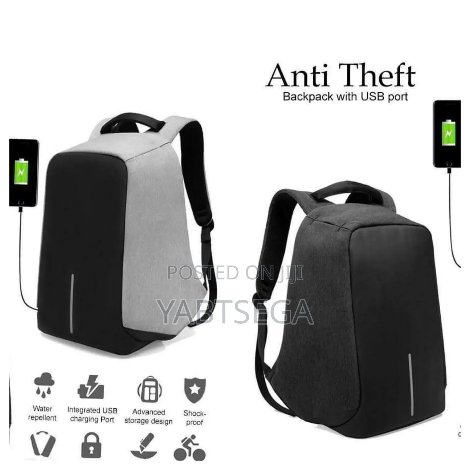 Anti-Theft Lightweight Backpack
