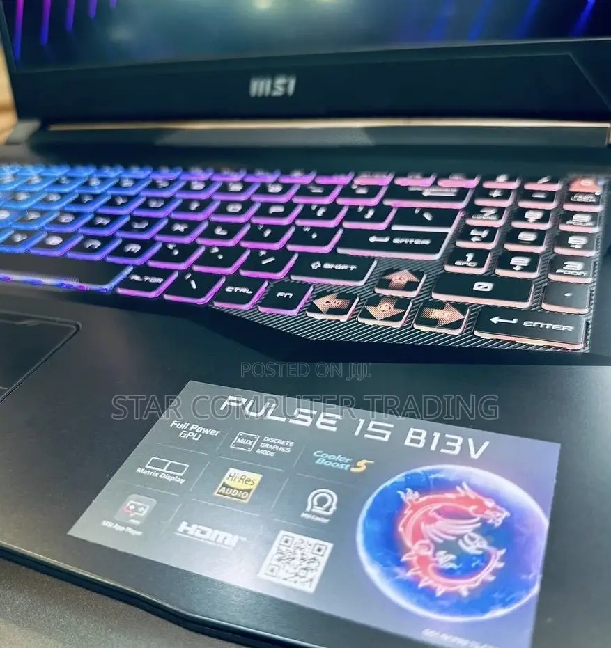 New Laptop MSI Pulse GL66 16GB Intel Core I9 SSD 1T
