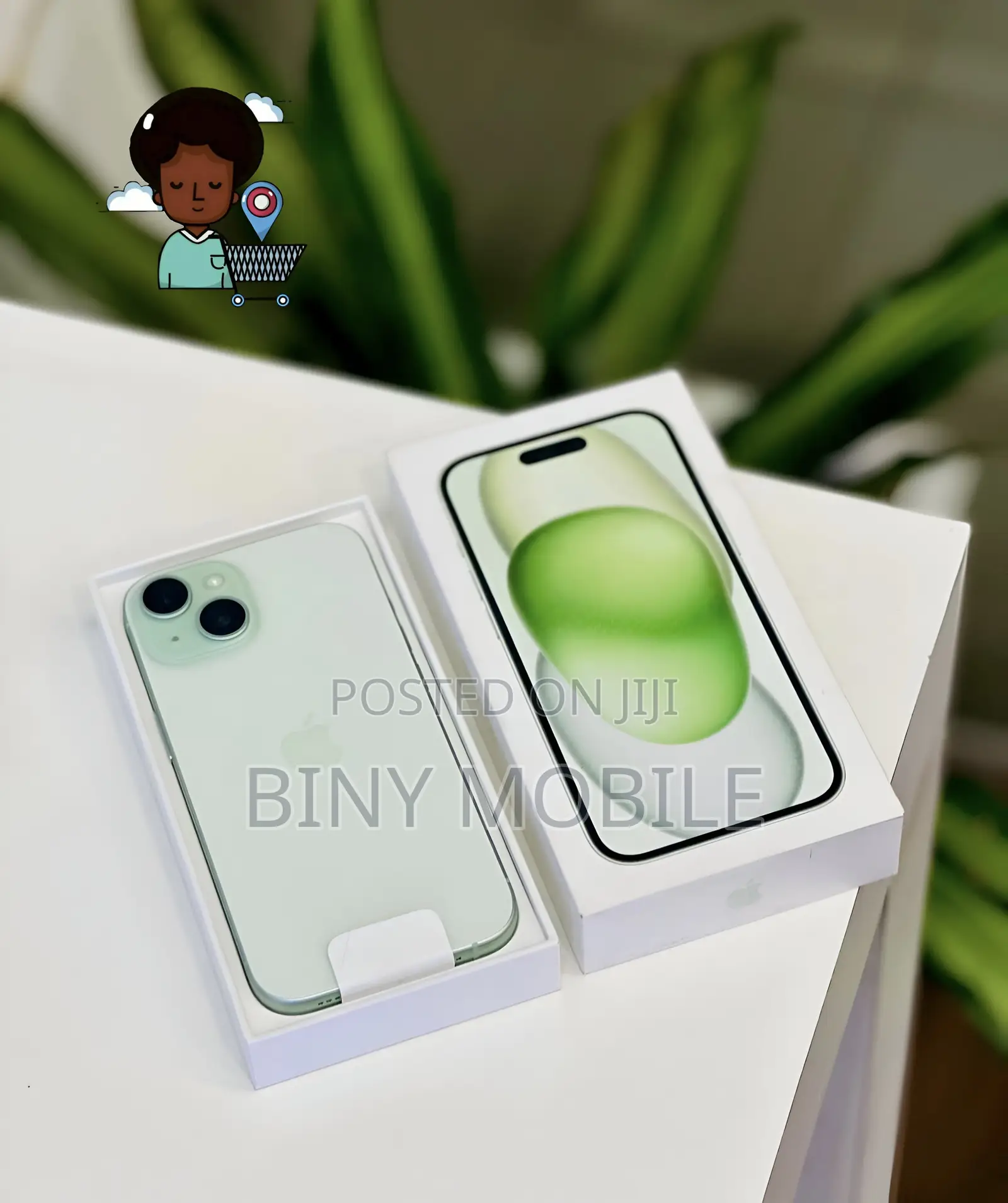 New Apple iPhone 15 256 GB Green