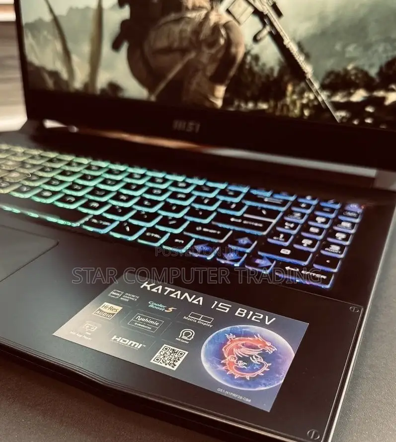 New Laptop MSI Katana 15 16GB Intel Core I7 SSD 512GB