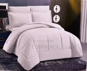 Photo - Milano የኮተን ኮምፈርት Quality 8 PCS Comforter Set