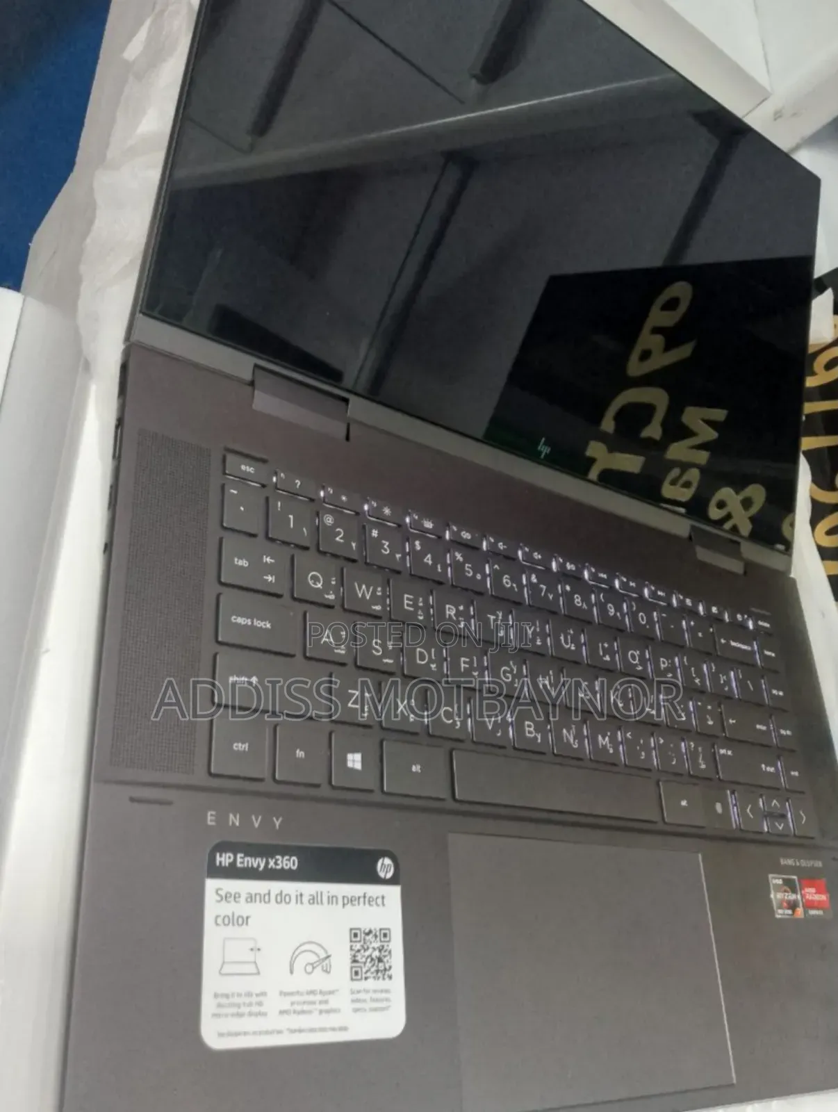 New Laptop HP Envy X360 16GB Intel Core I7 SSD 512GB