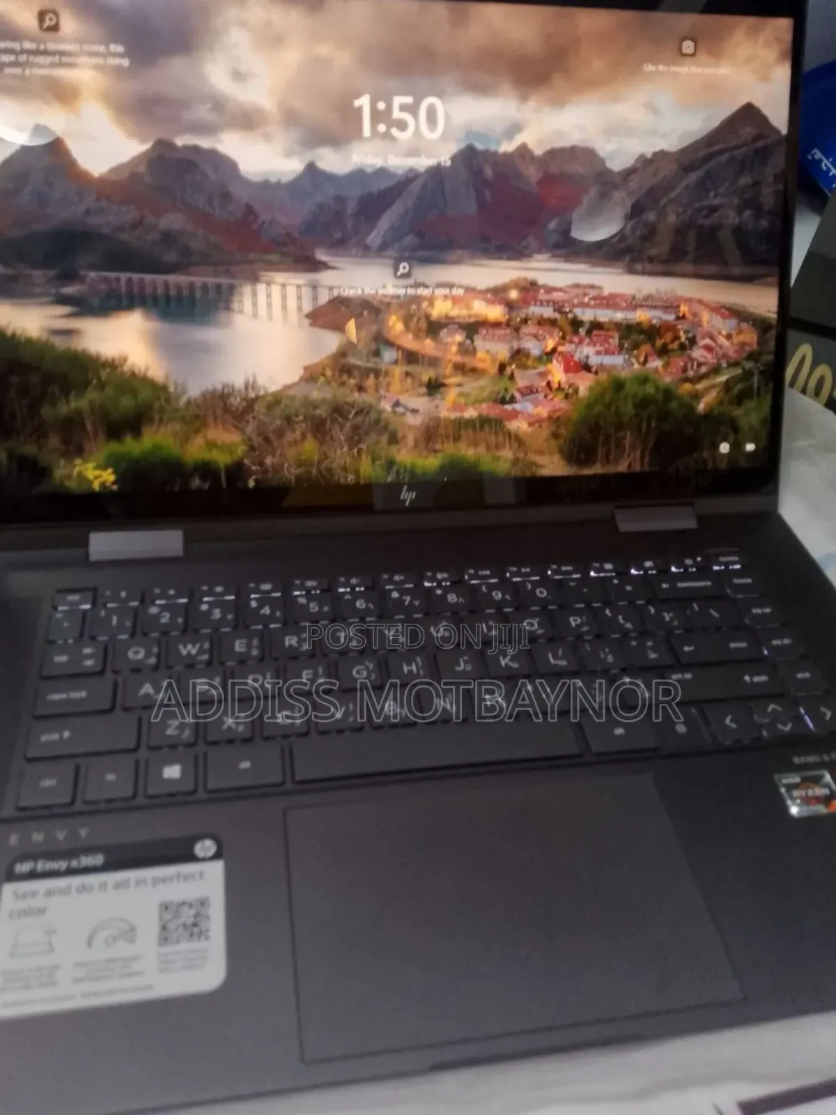 New Laptop HP Envy X360 16GB Intel Core I7 SSD 512GB