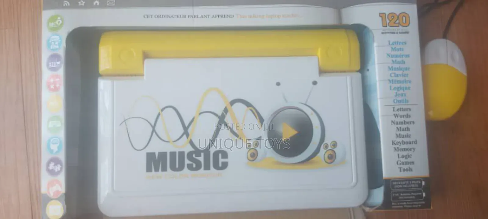 Bilingual Laptop for Children: French and English