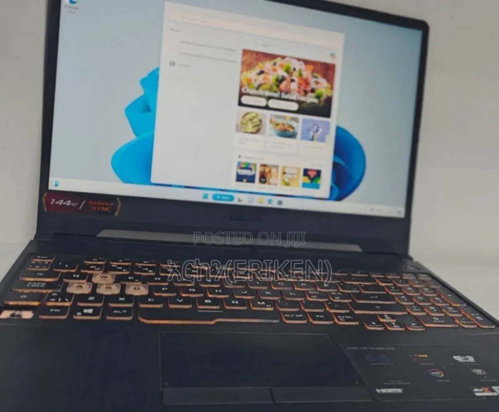 New Laptop Asus TUF Gaming A15 16GB Intel Core I5 SSD 512GB