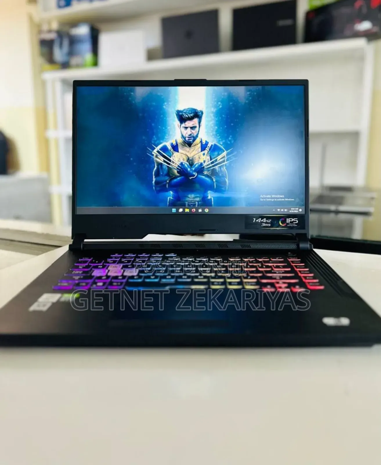 New Laptop Asus ROG Strix G15 16GB Intel Core I7 SSD 256GB