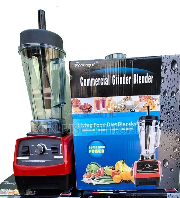 Commercial Grinder and Blender- የስራ መፍጫ 2 ሊተር