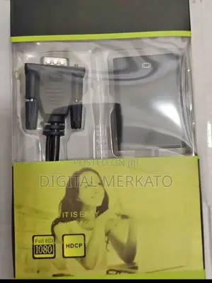 Photo - Vga to Hdmi Adapter With Audio Support –Addis Ababa