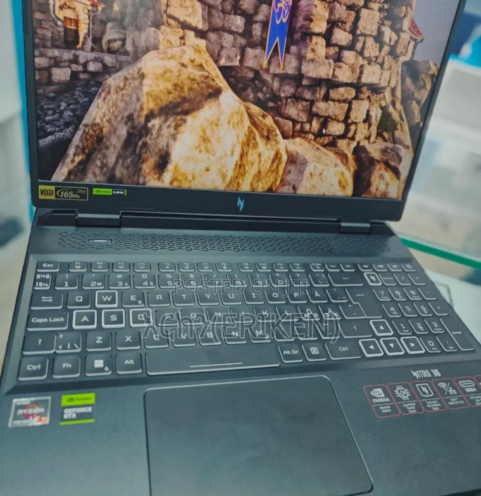 New Laptop Acer Nitro 5 16GB AMD Ryzen 7 SSD 1T