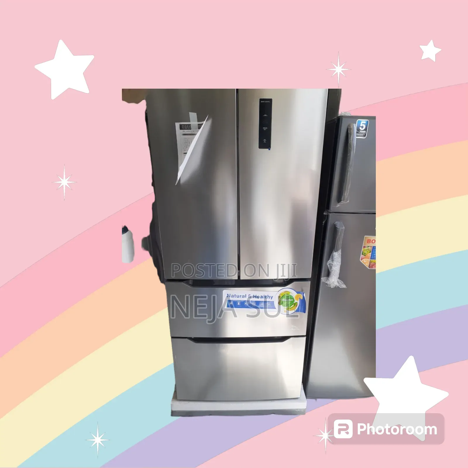 Garad Refrigerator 424l Side by Side Bottom Freezers Fridges