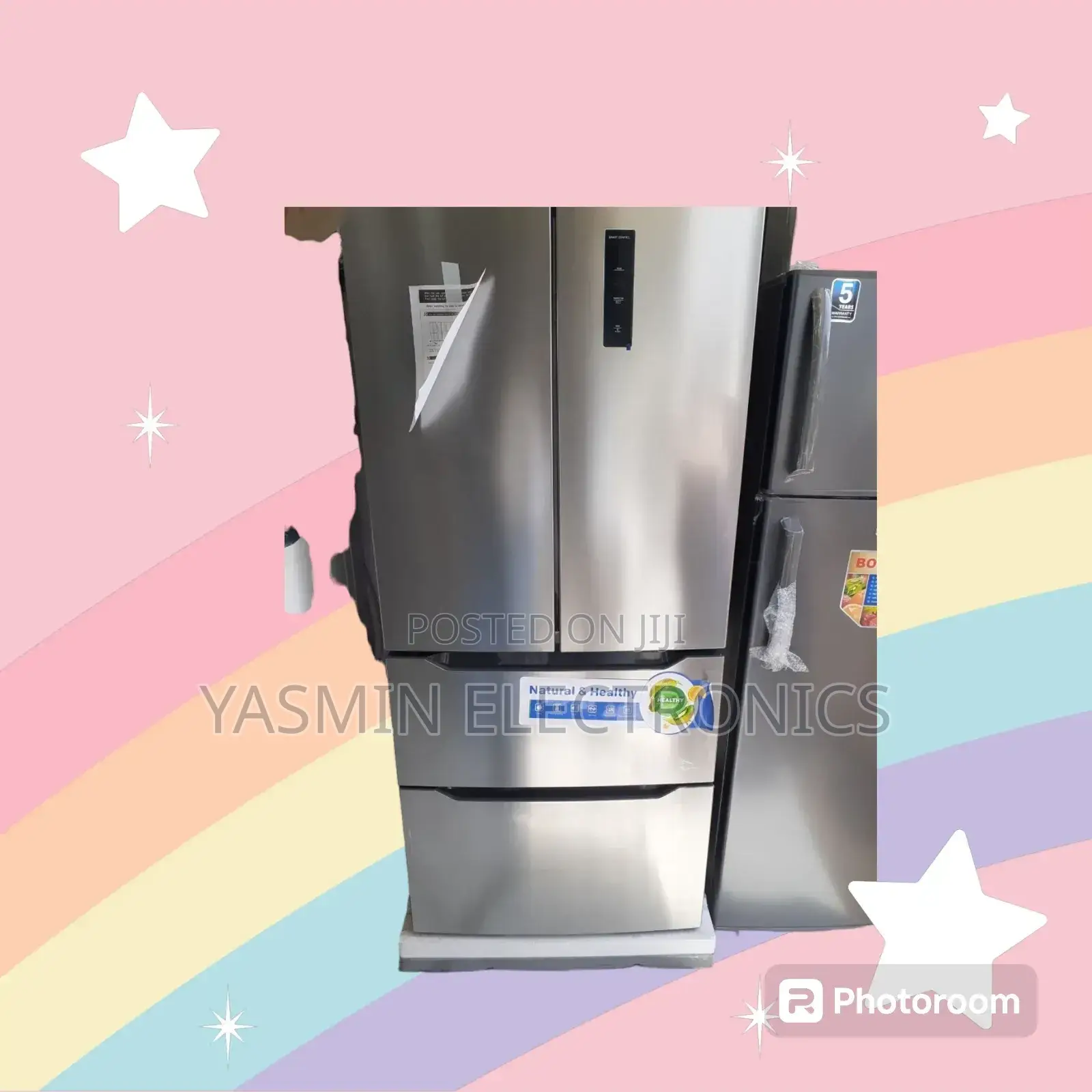 Garad Refrigerator 424l Side by Side Bottom Freezers Fridges