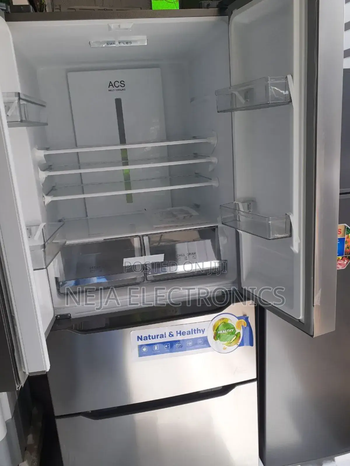 Garad Refrigerator 424l Side by Side Bottom Freezers Fridges