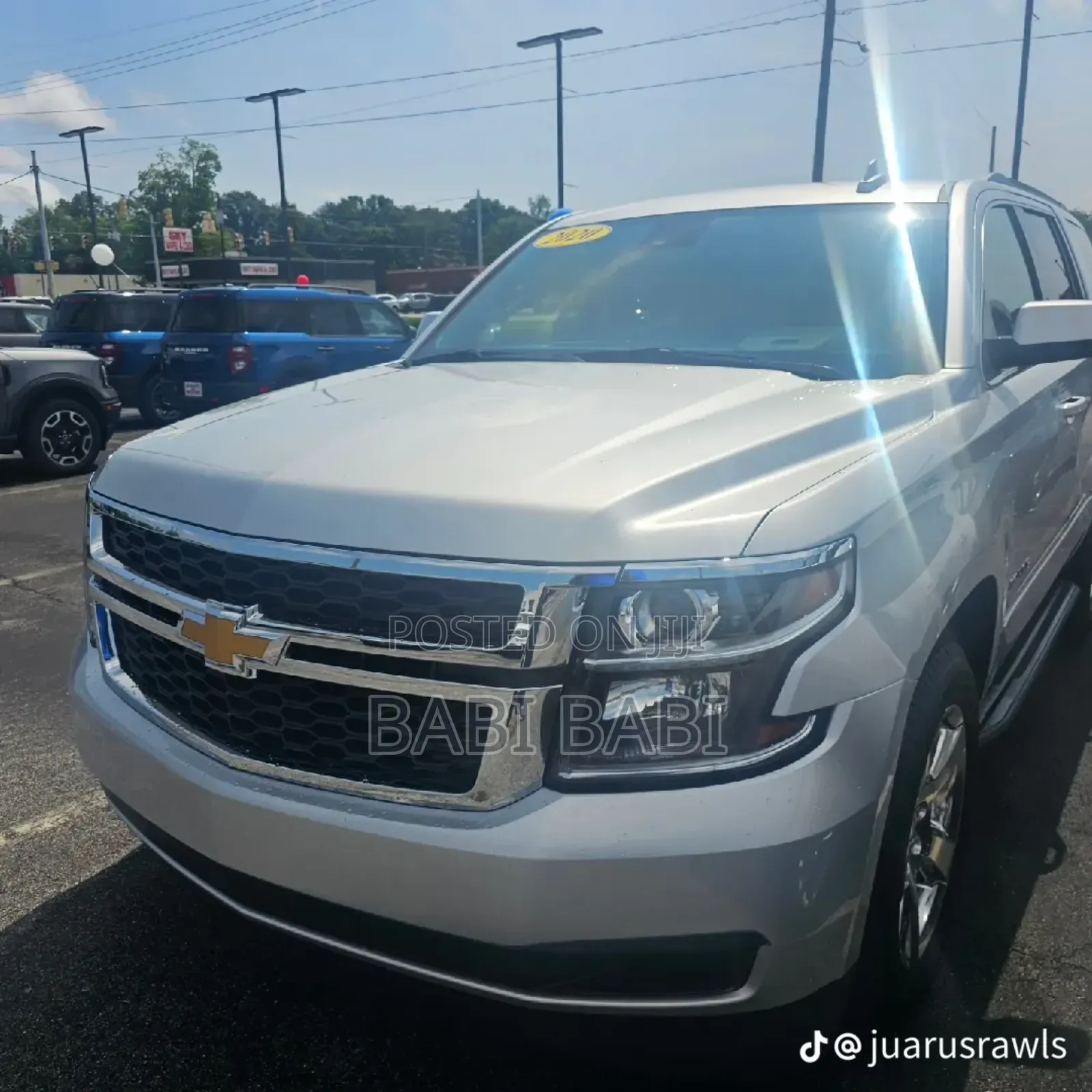 Chevrolet Tahoe 2019 Silver