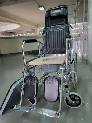 Wheelchair +Adult Transport Rollchairs, Adjustable High Back