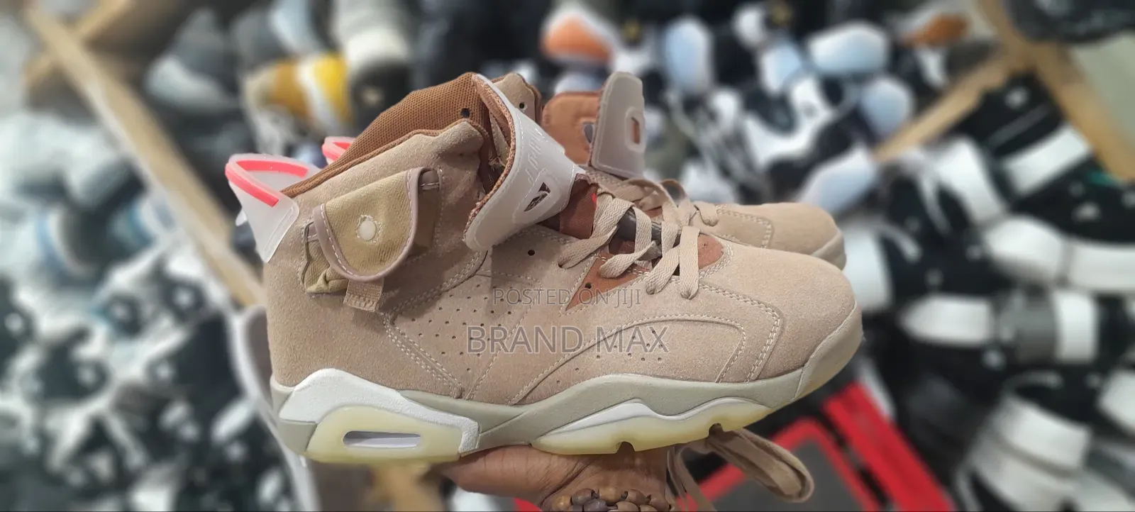 Air Jordan 6 Retro British Khaki Master Quality