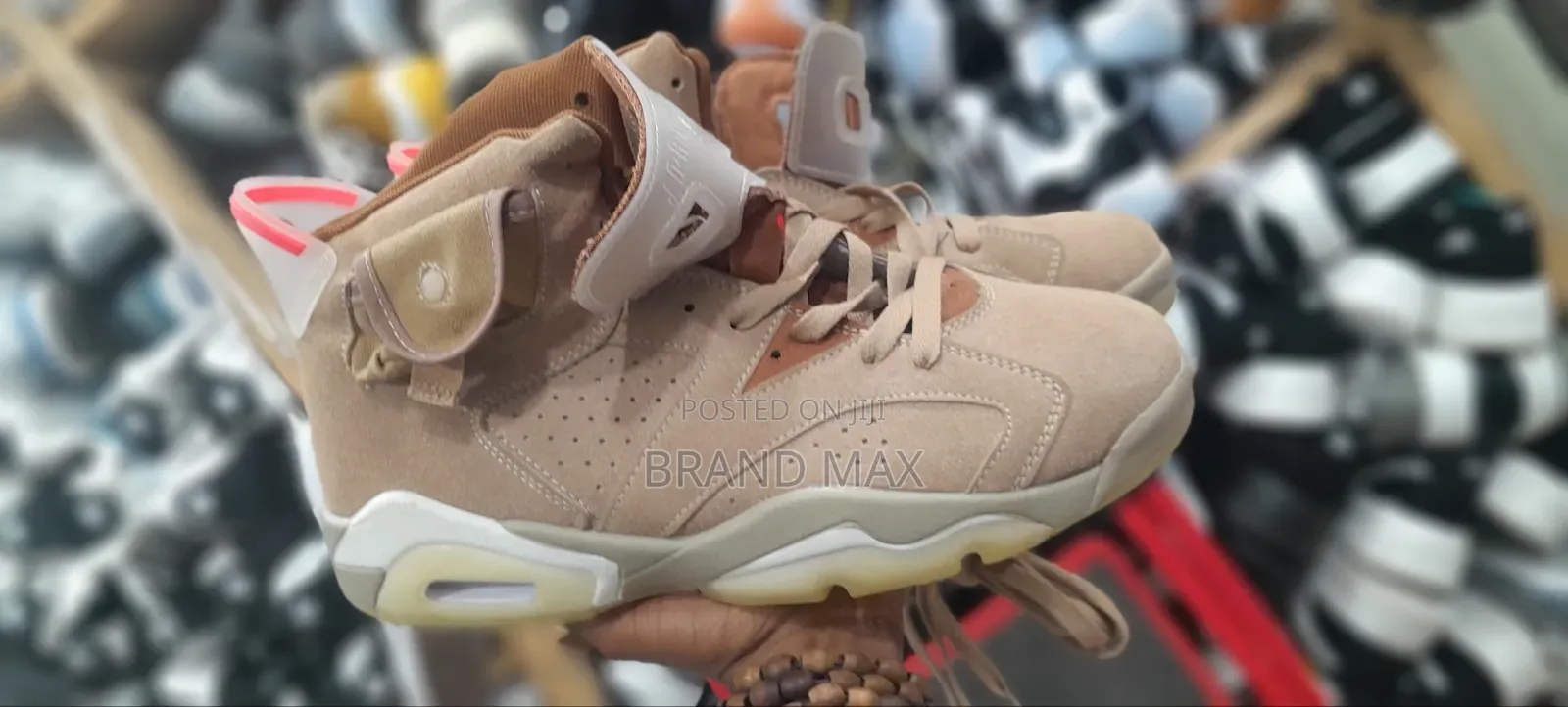 Air Jordan 6 Retro British Khaki Master Quality