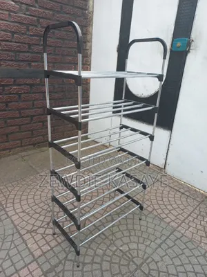 Shoe Rack 6 Tier - ባለ 6 ደረጃ የጫማ መደርደሪያ