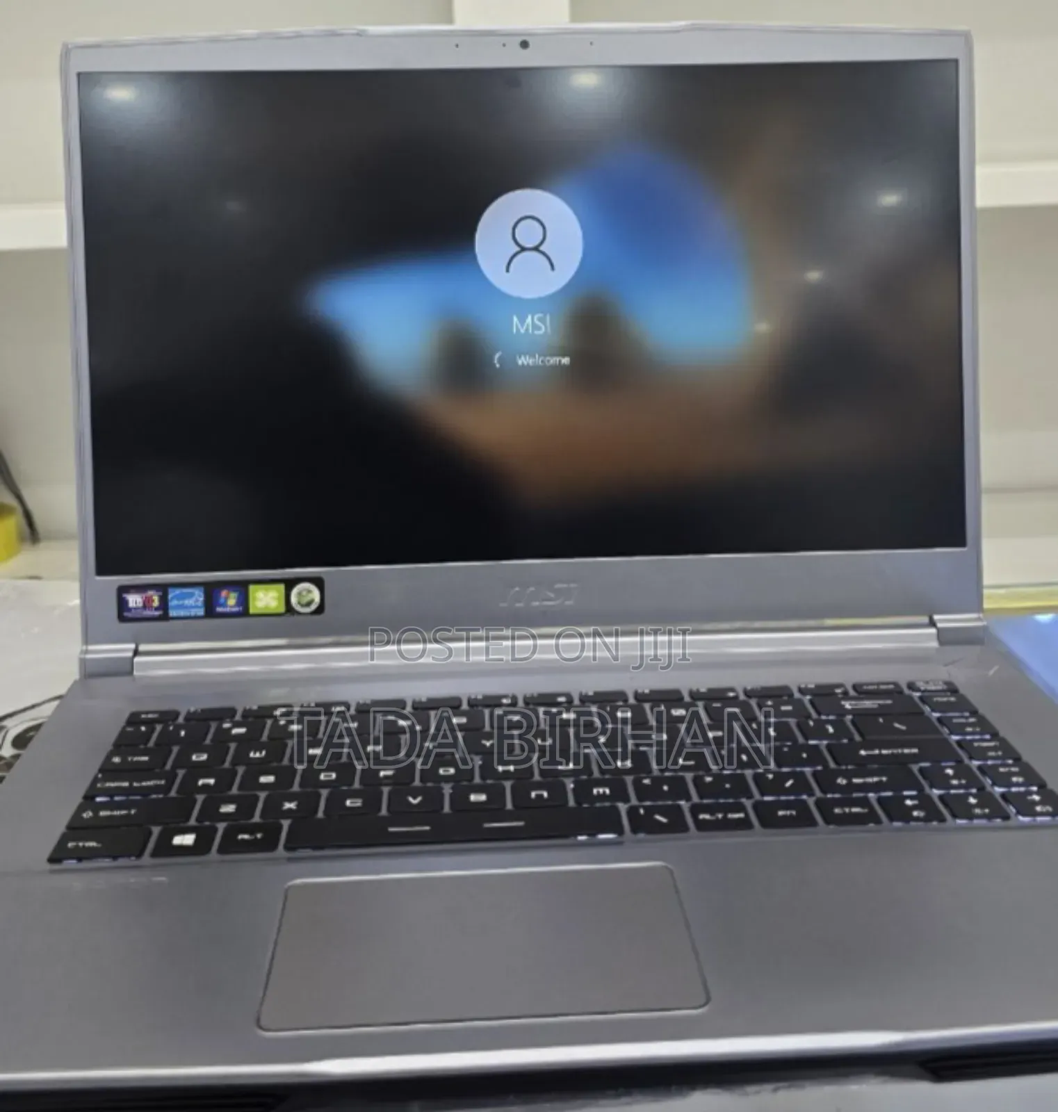 New Laptop MSI GF63 16GB Intel Core I7 SSD 512GB