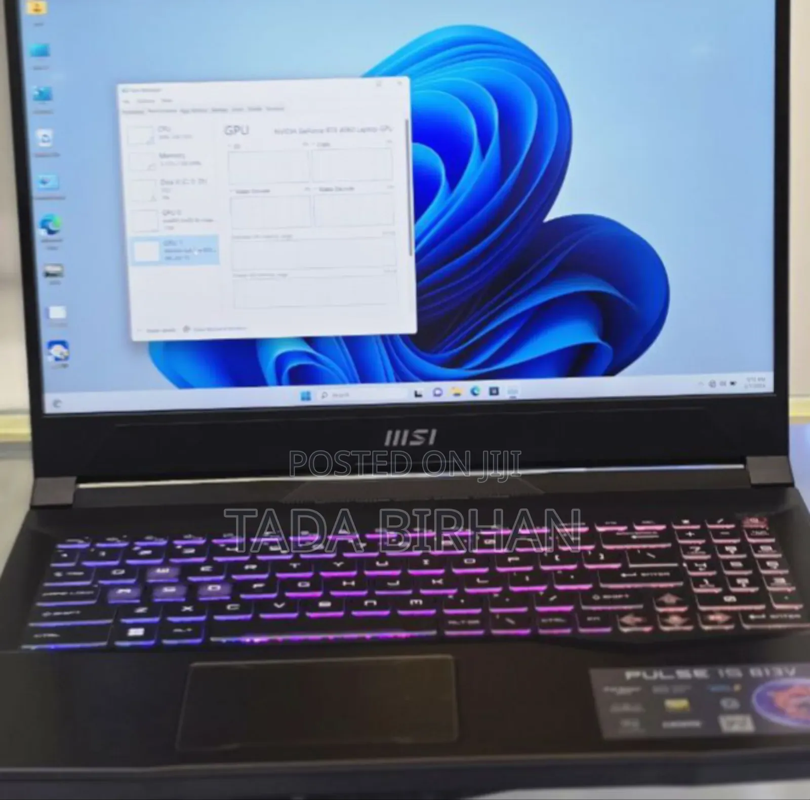 New Laptop MSI GF63 16GB Intel Core I7 SSD 1T