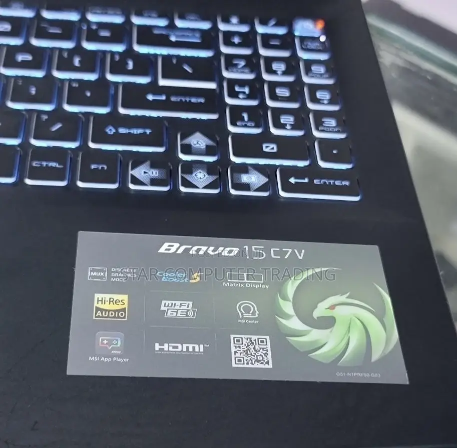 New Laptop MSI GF63 16GB Intel Core I5 SSD 512GB