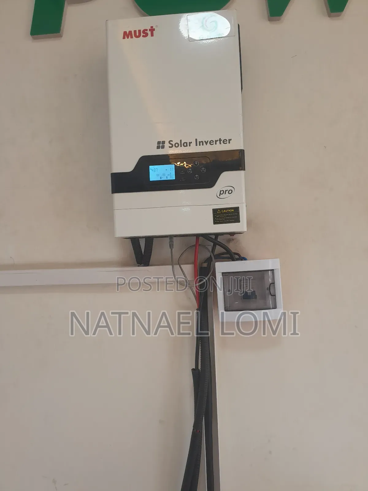 Invertor, Battery and Solarpanal
