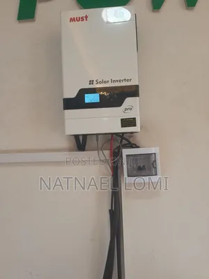 Photo - Invertor, Battery and Solarpanal