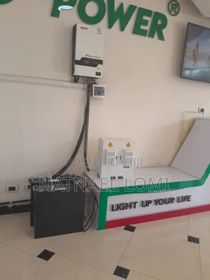 Invertor, Battery and Solarpanal