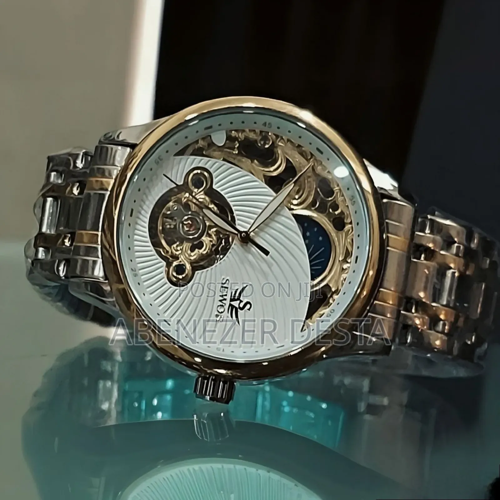 SEWORE Waterproof Stainless Steel Men's Watches Automatic