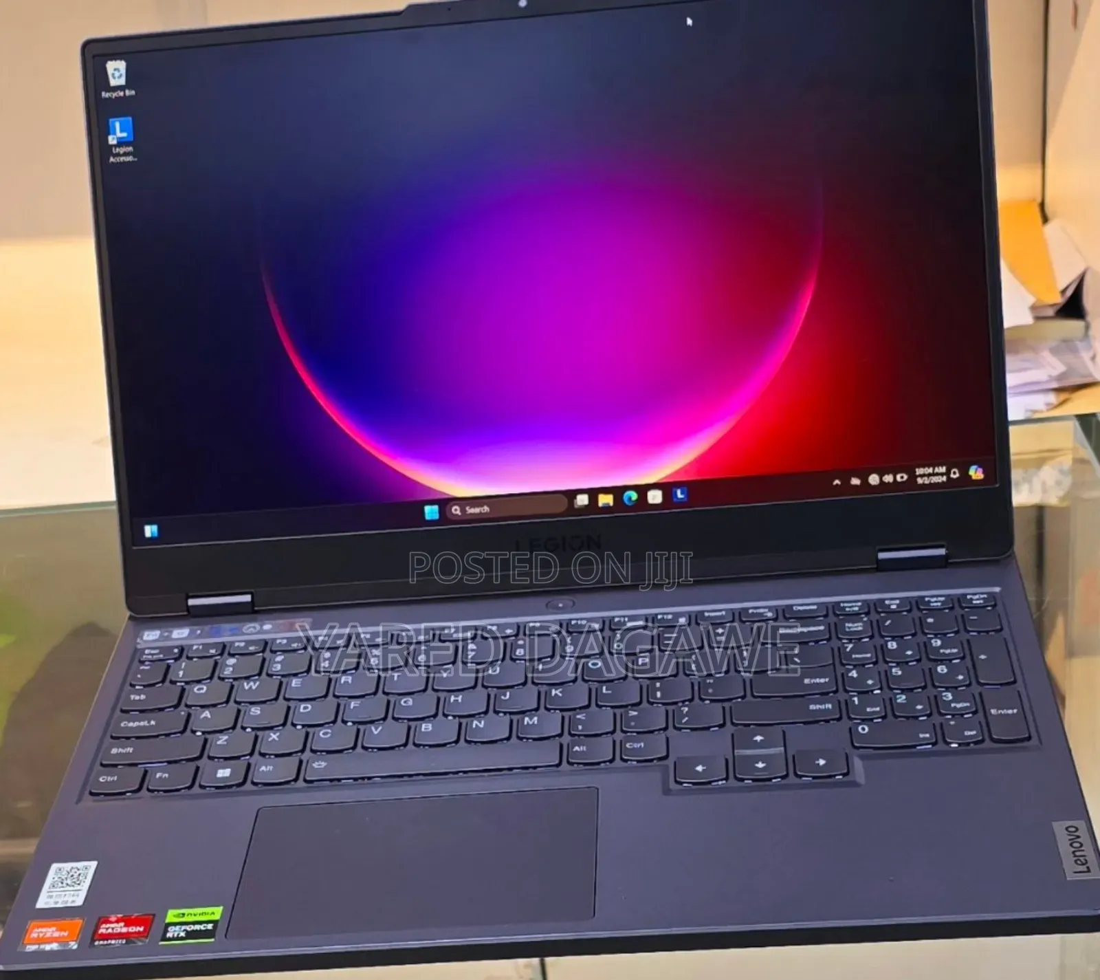 New Laptop Lenovo Legion 5 16GB AMD Ryzen 7 SSD 1T
