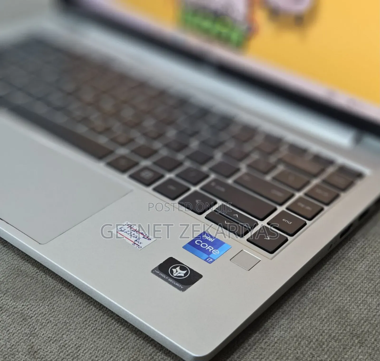 New Laptop HP 16GB Intel Core I7 SSD 512GB