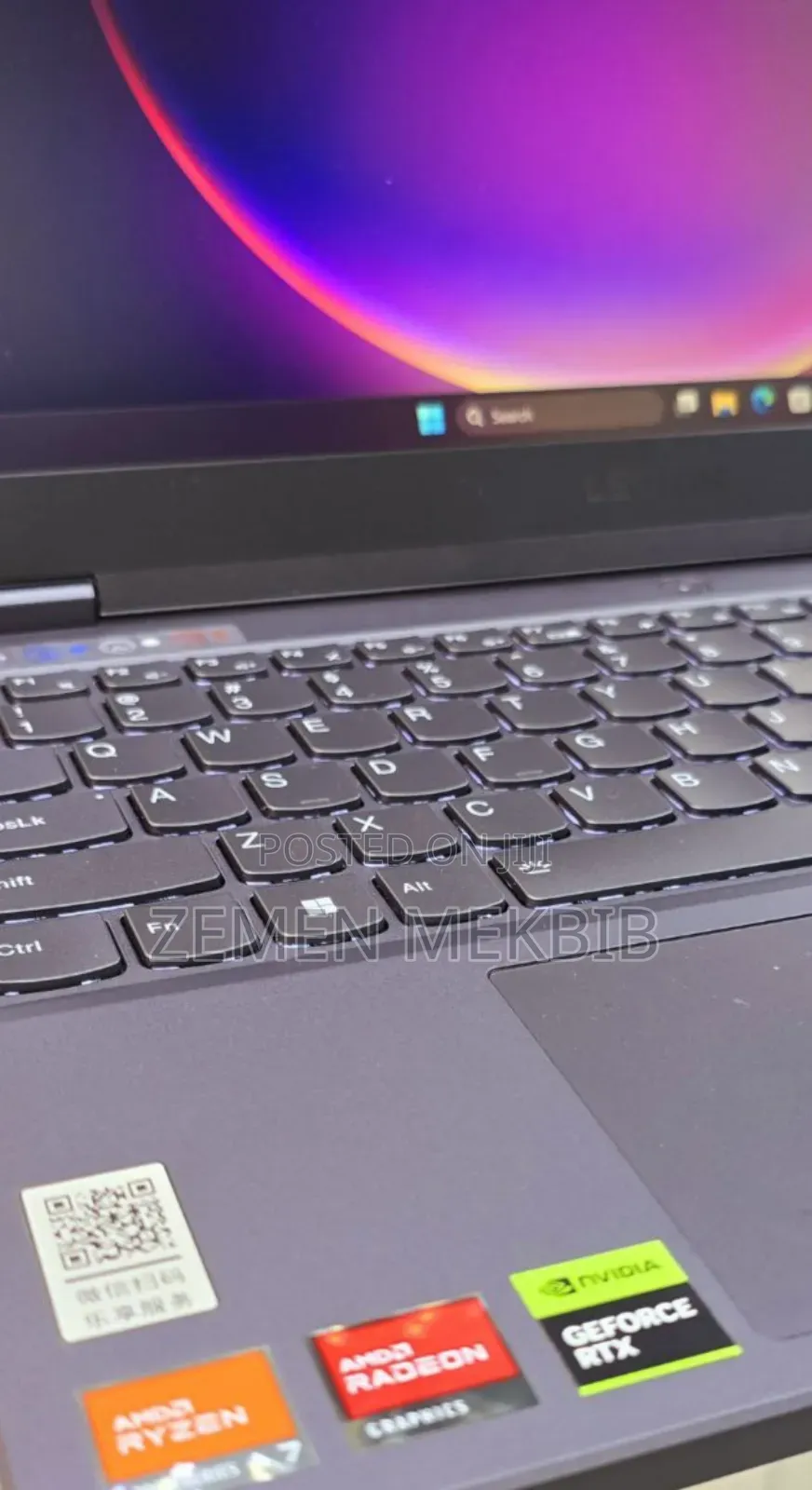 New Laptop Lenovo Legion 5 16GB AMD Ryzen 7 SSD 1T