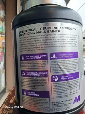 Masstech Elite Scientifically Superior Mass Gainer