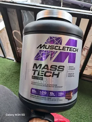 Photo - Masstech Elite Muscle Building Mass Gainer 2.72kg