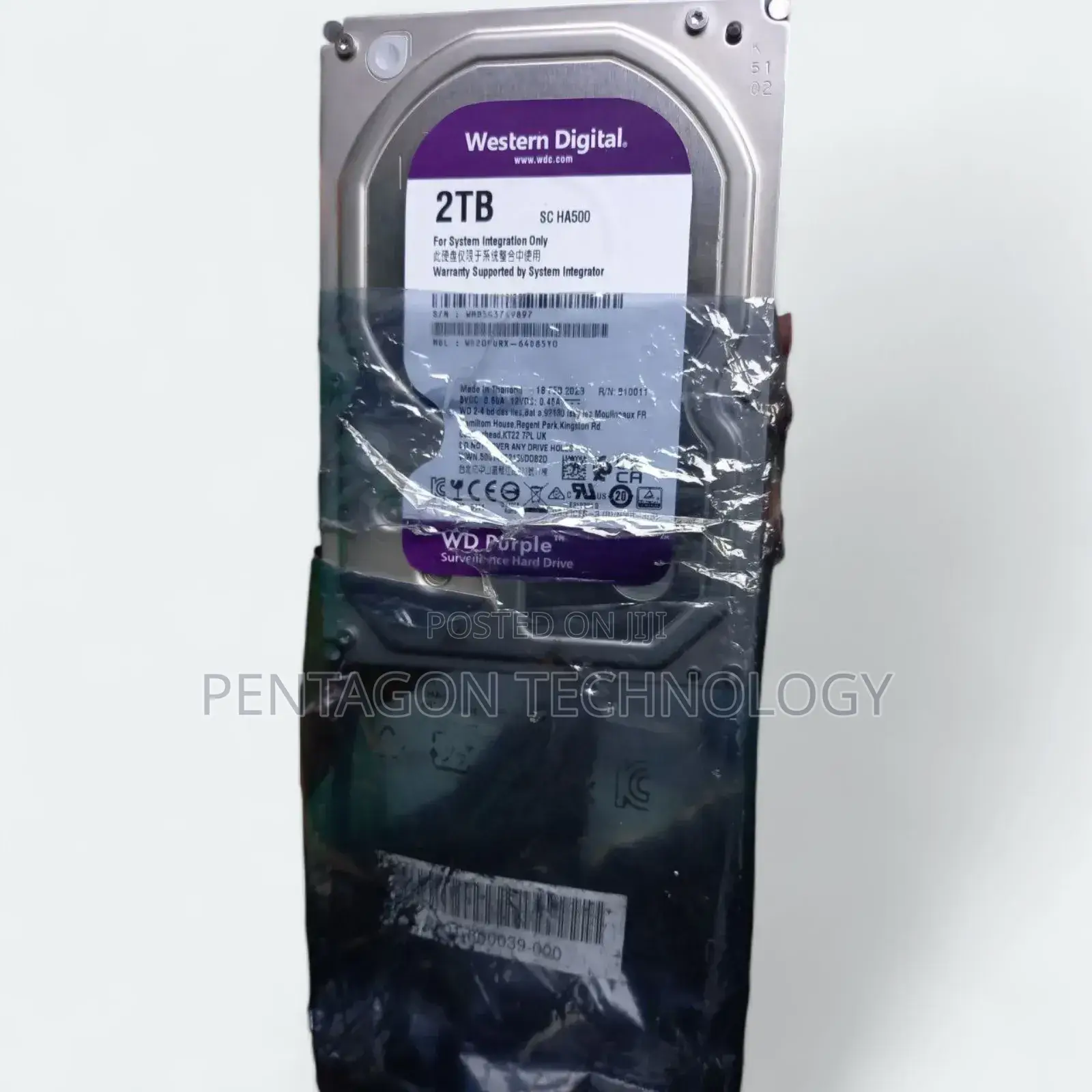 1tb Wd Purple Surveillance Hard Disk