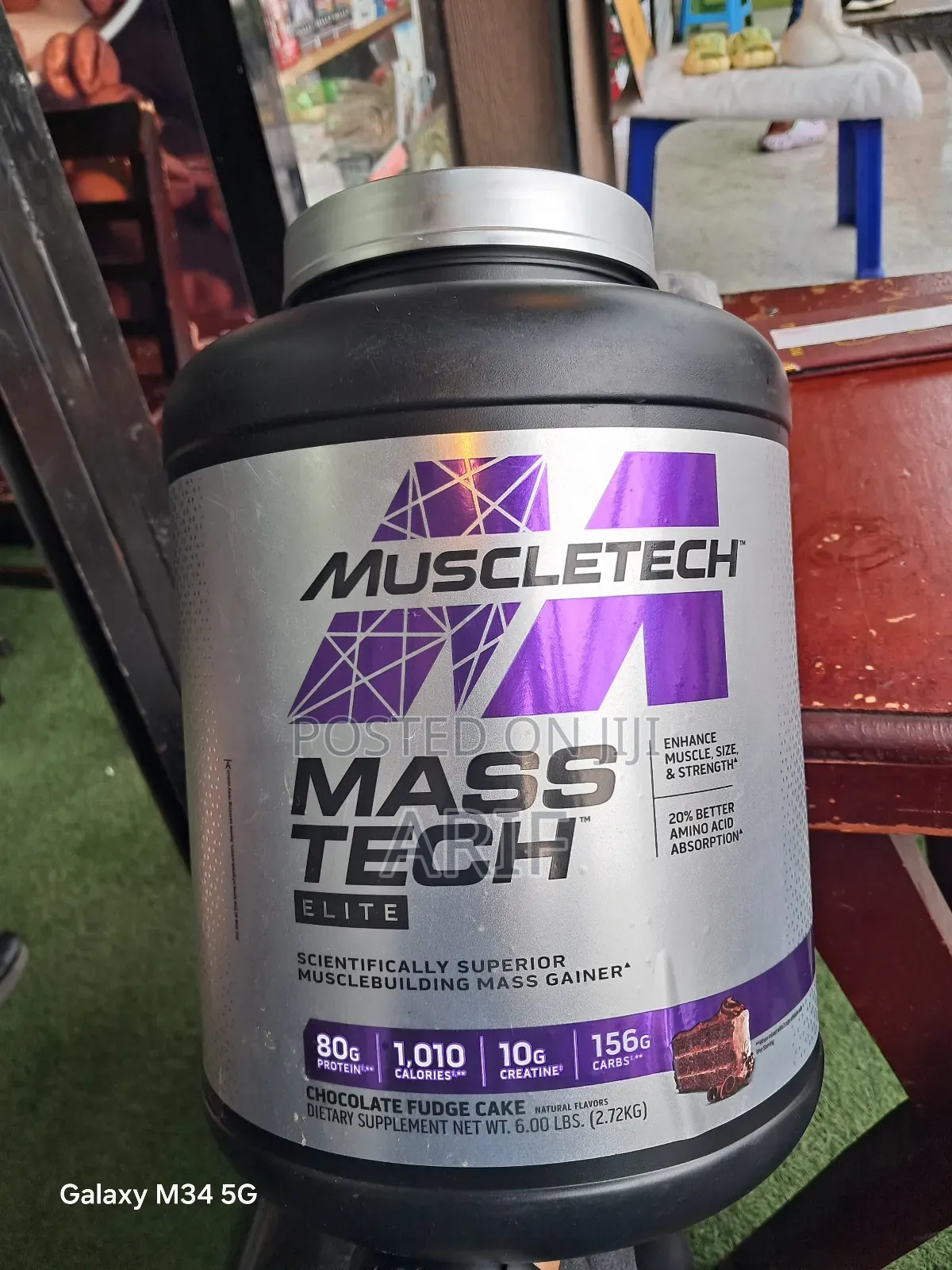 Masstech Elite Scientifically Superior Mass Gainer 2.72kg