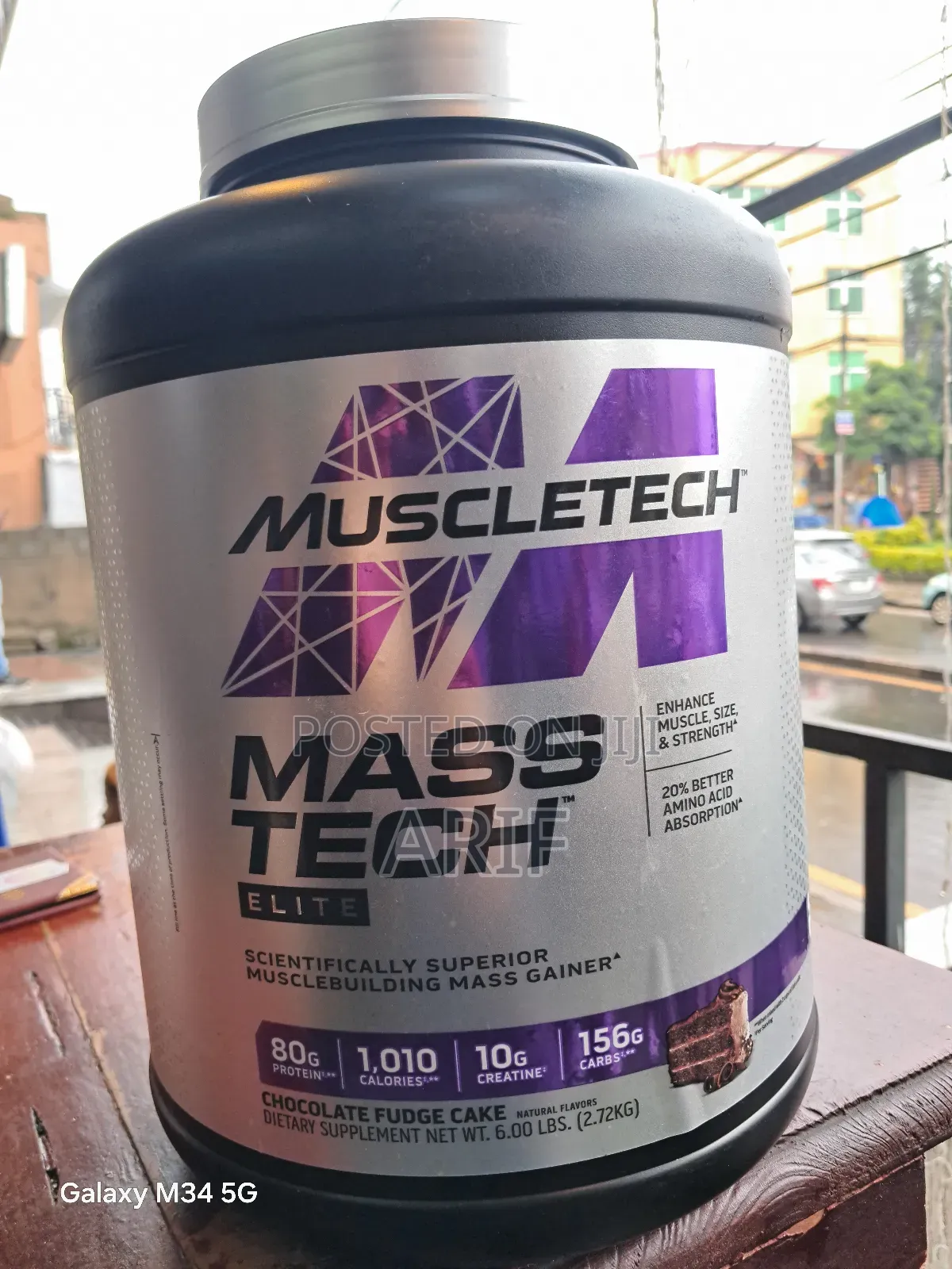 Masstech Elite Muscle Building Mass Gainer
