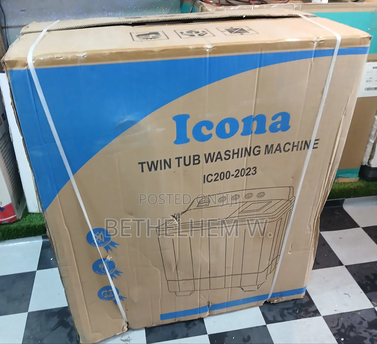 Icona Twin Tub Washing Machine Manual 20kg